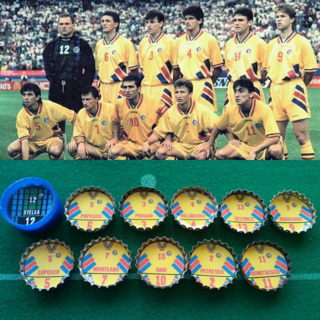Rumanía en el Mundial de EEUU 94 | Fútbol Chapas Retro